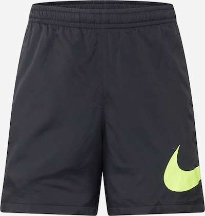 Pantaloni Nike Sportswear pe verde kiwi / negru, Vizualizare produs