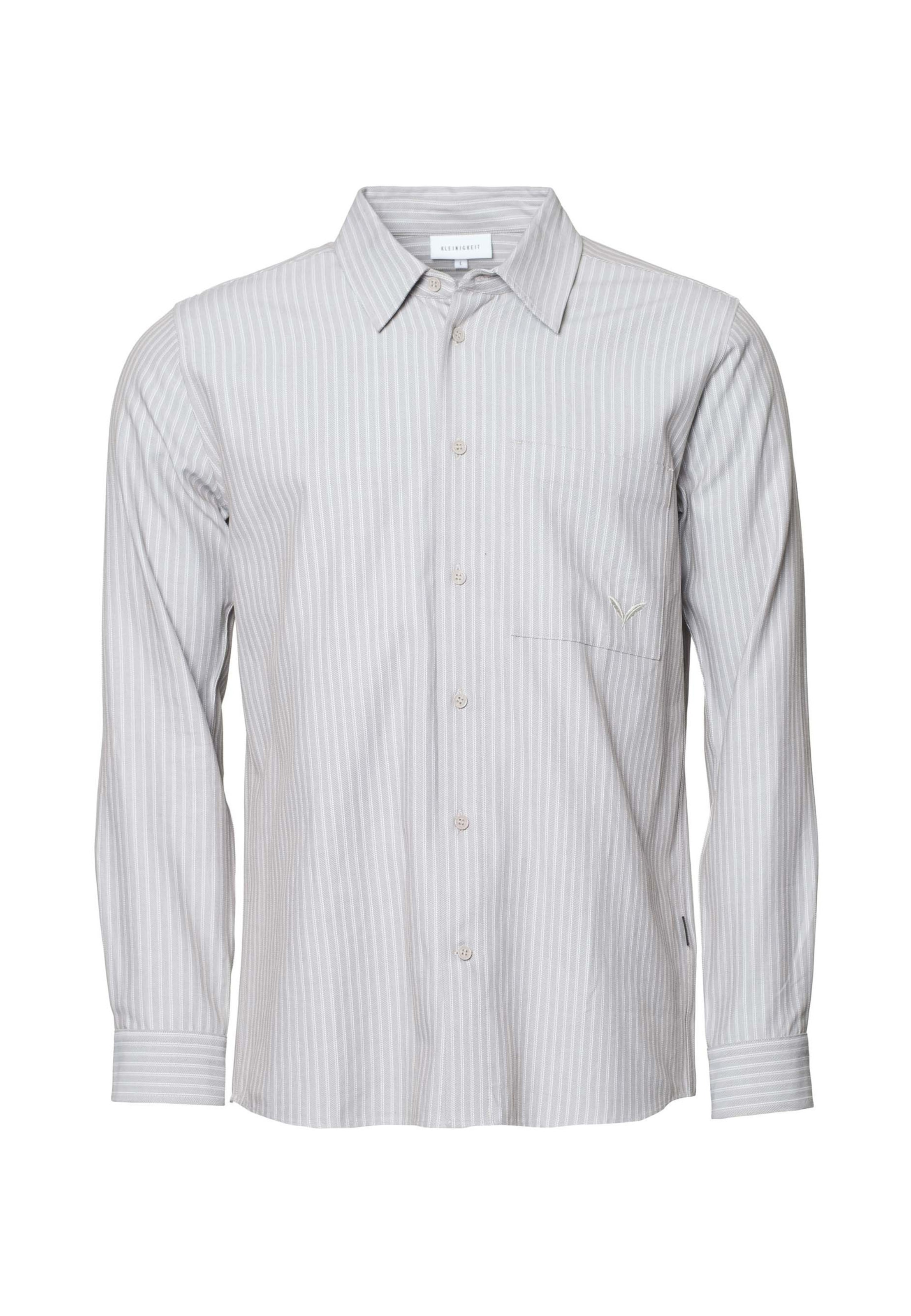 Kleinigkeit - Regular Fit Camisa em cinzento: frente