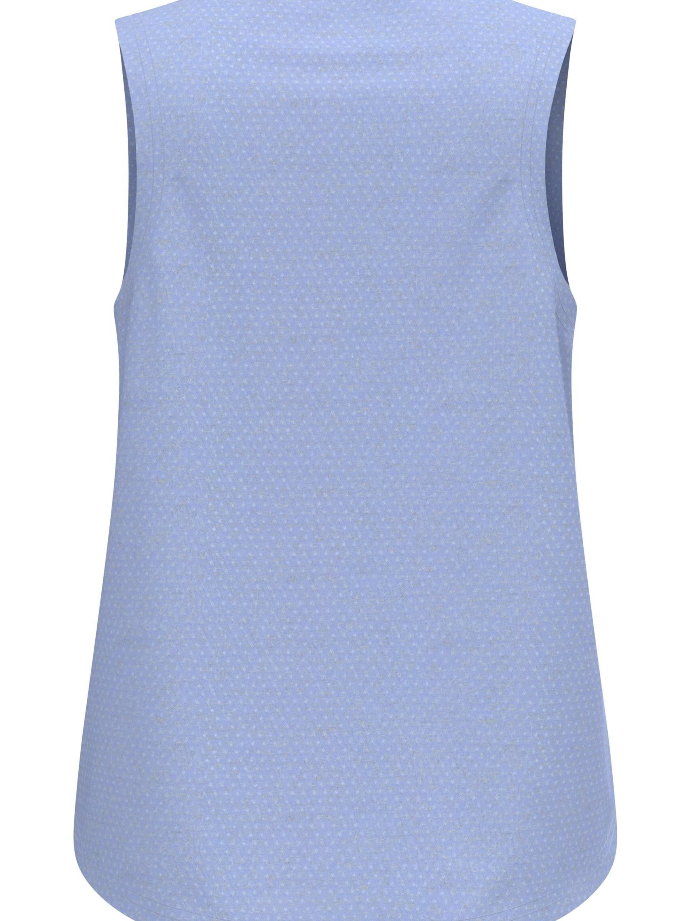 ODLO Functioneel shirt 'ESSENTIAL LINENCOOL' in Blauw