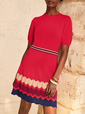 love & roses Kleid in Rot