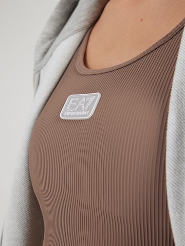 Bustier Haut EA7 Emporio Armani en gris