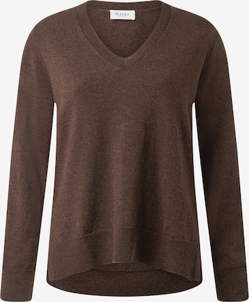 Pull-over MAERZ Muenchen en marron : devant