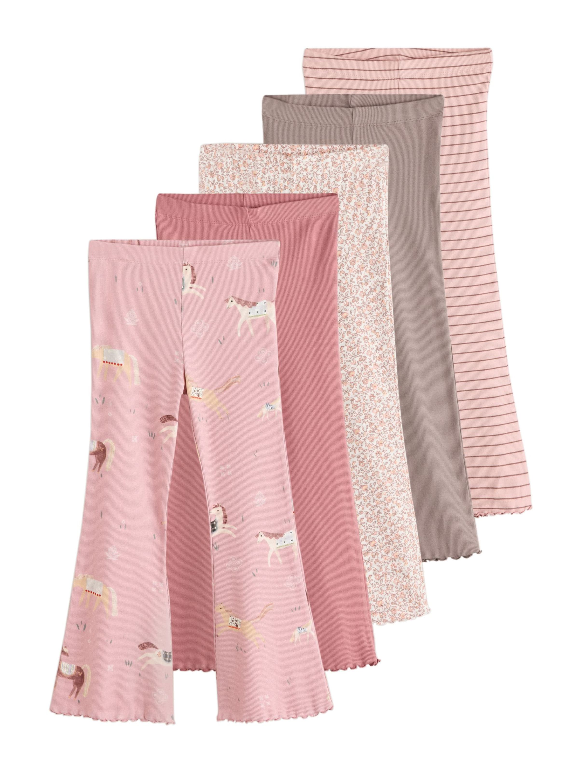 Next - Flared Leggings em rosa: frente