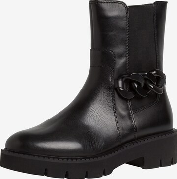 TAMARIS Chelsea boots in Zwart: voorkant