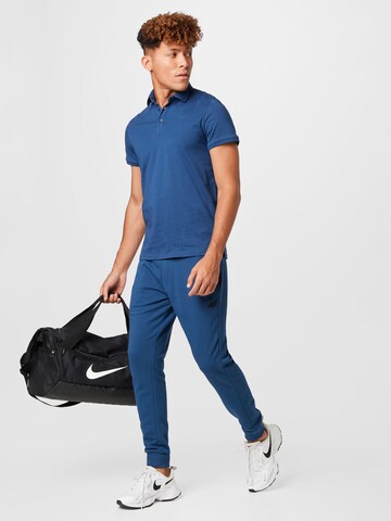 4F Ozke Športne hlače | modra barva
