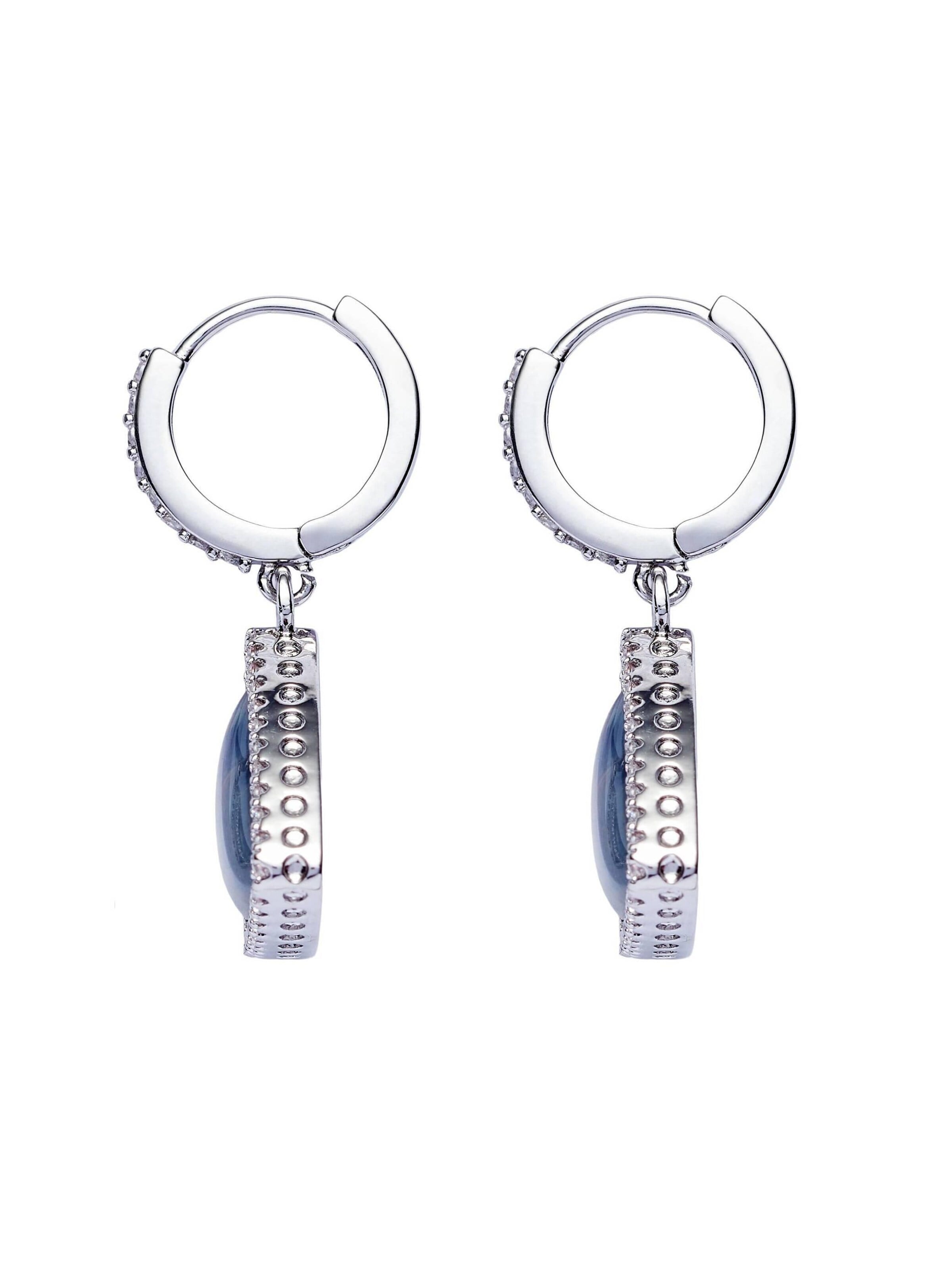 Boucles d'oreilles 'Rita' U.S. POLO ASSN. en noir