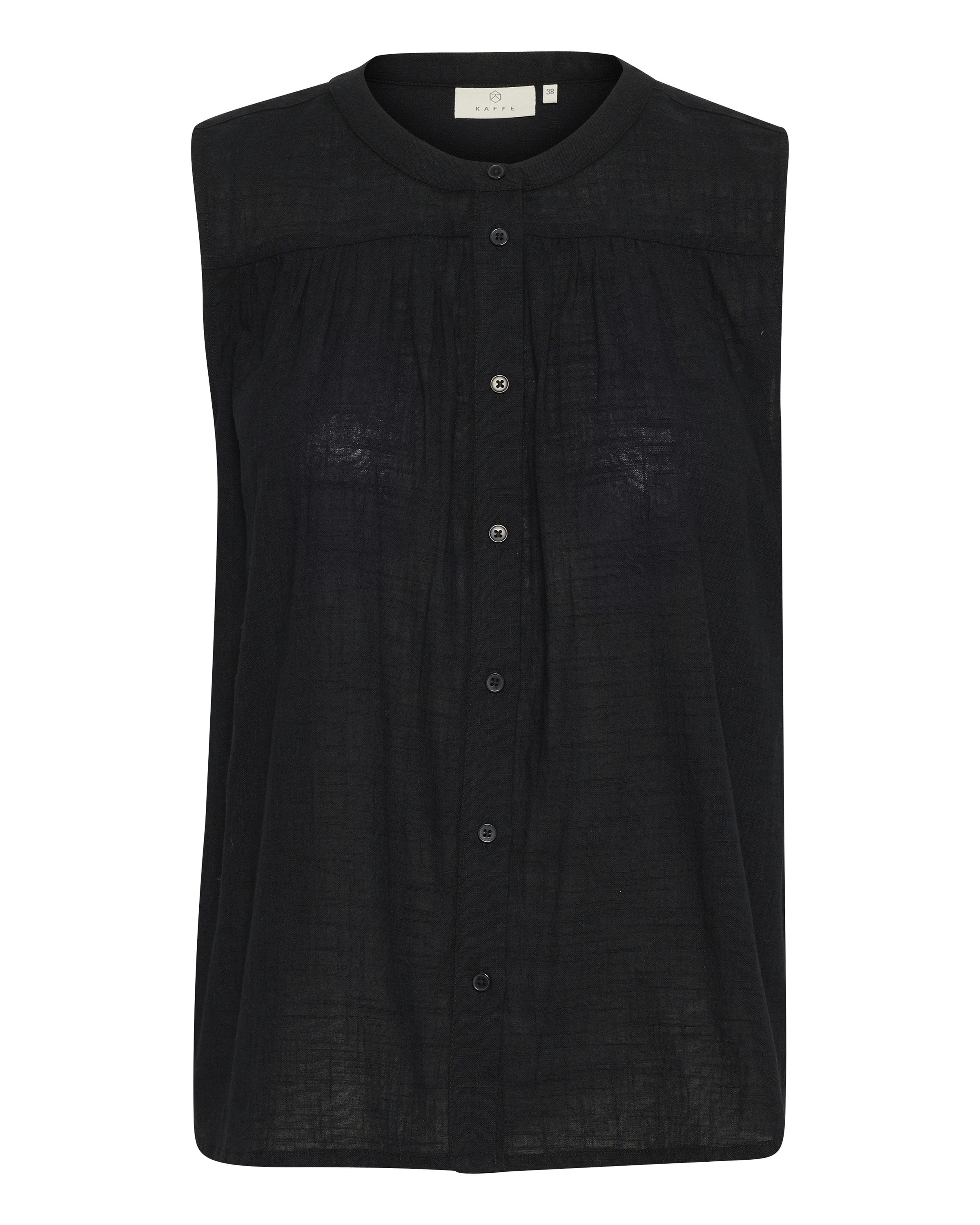 Kaffe Bluse i sort: forside