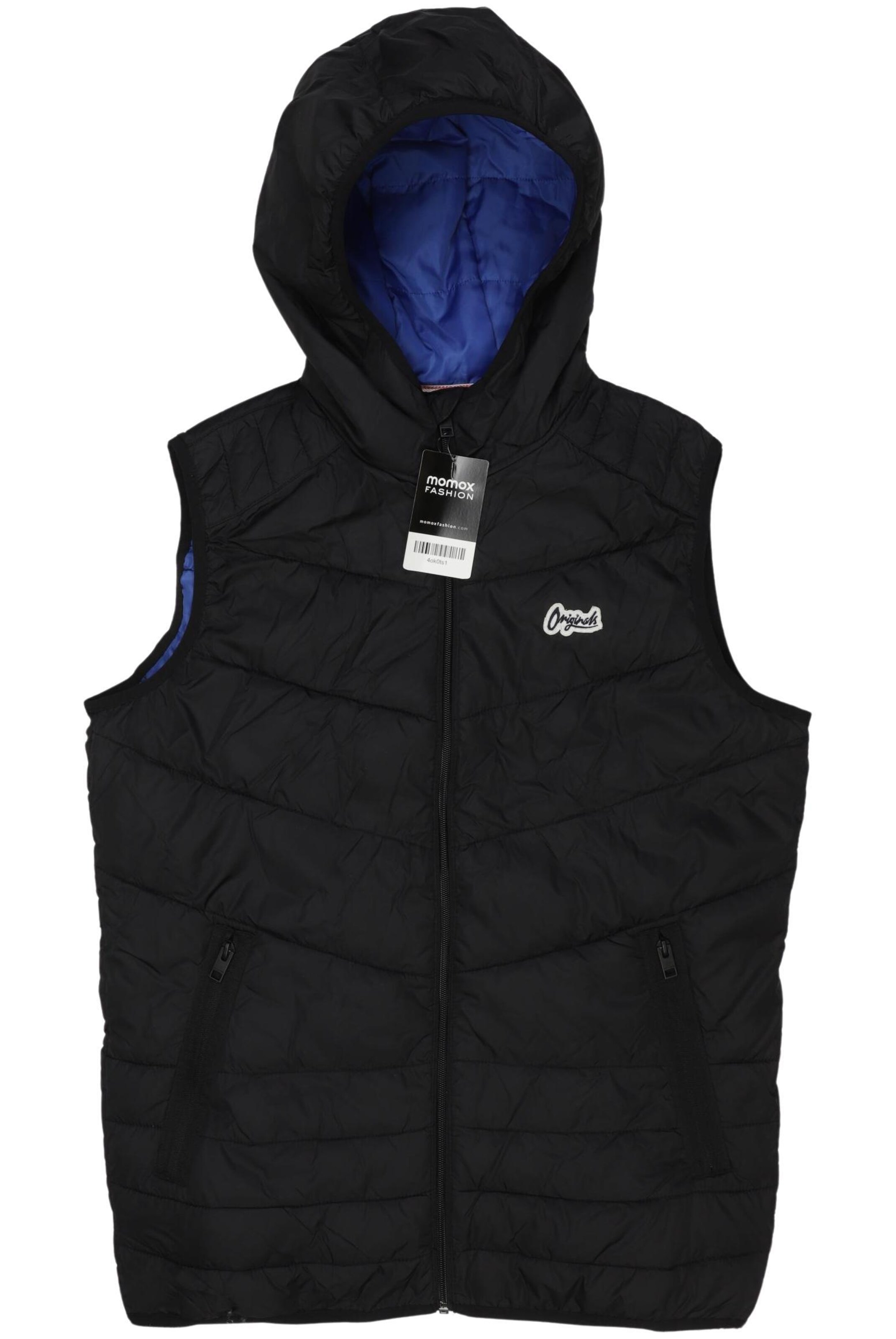 JACK & JONES Vest in S in Black: front