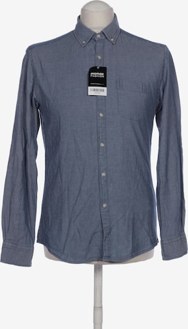 ESPRIT Button Up Shirt in S in Blue: front