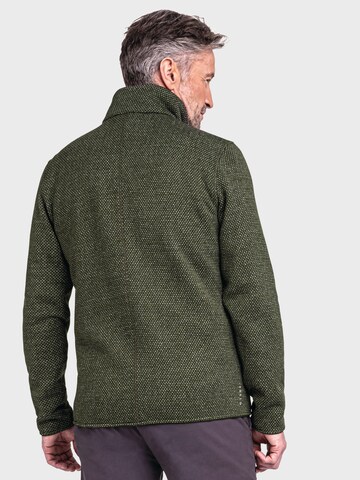 Schöffel Athletic Fleece Jacket 'Aurora' in Green