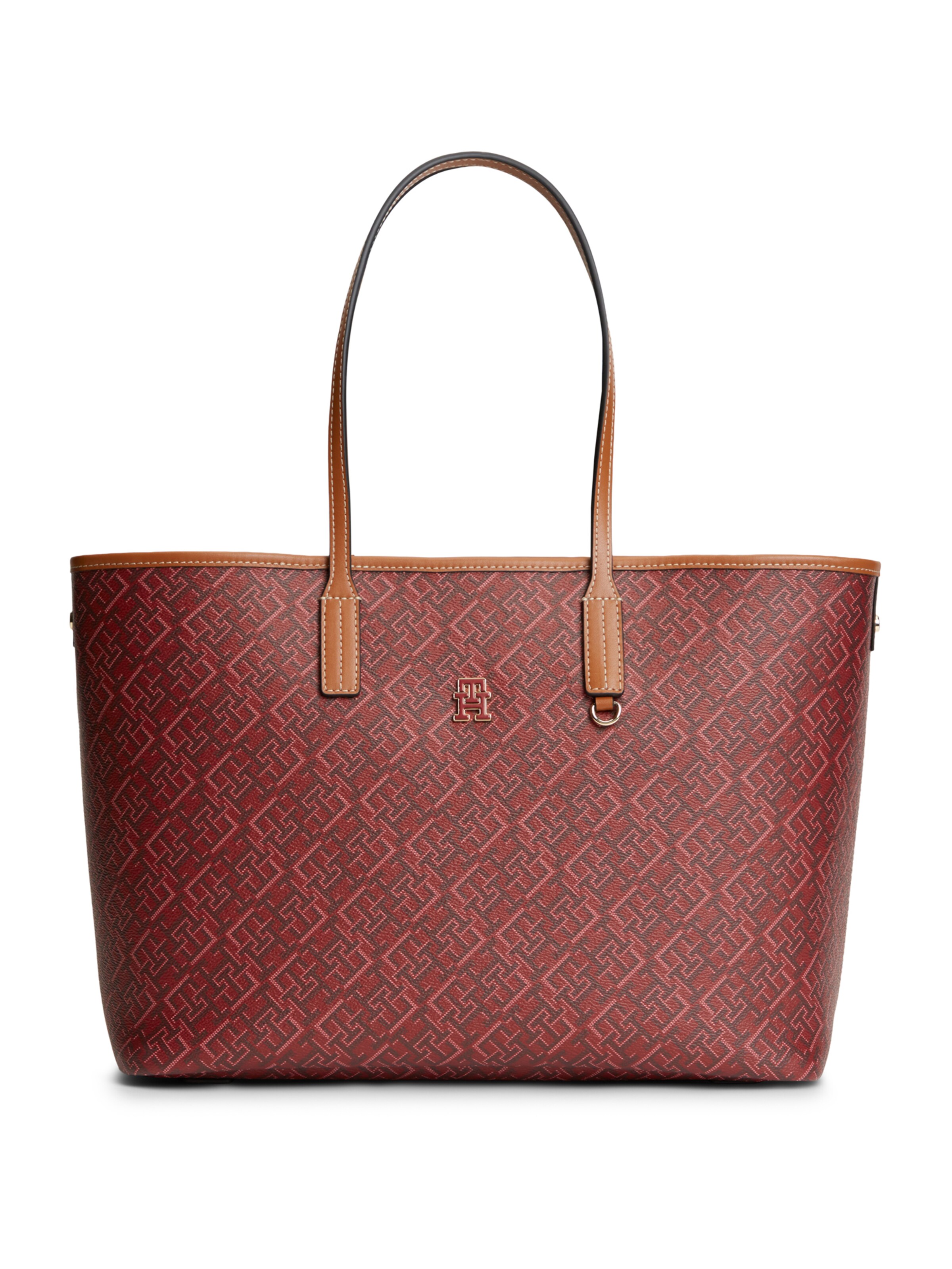 Shopper 'MONOPLAY' di TOMMY HILFIGER in rosso: frontale