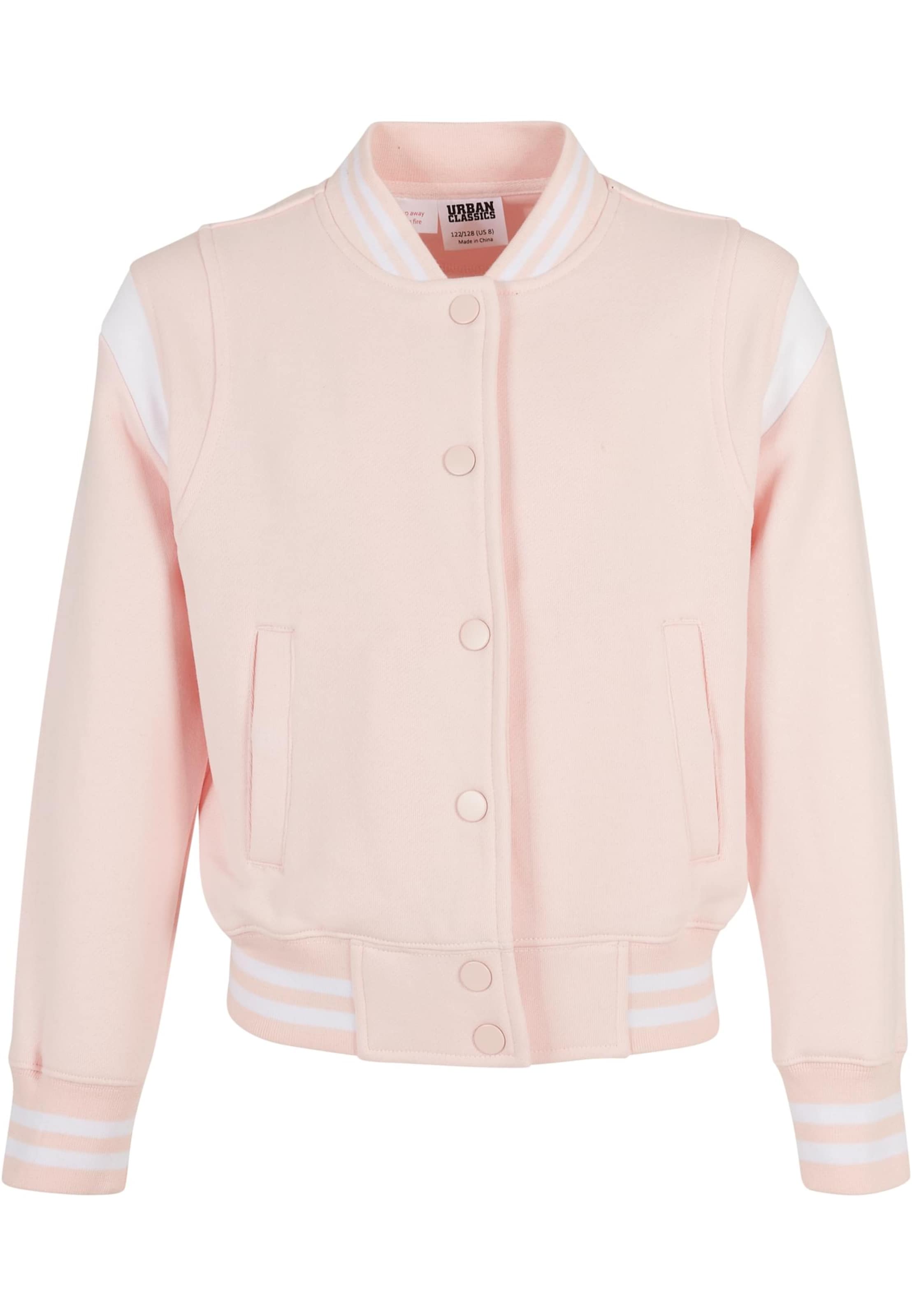 Urban Classics Sweatjakke i pink: forside