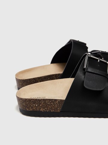 Pull&Bear Mule in Black