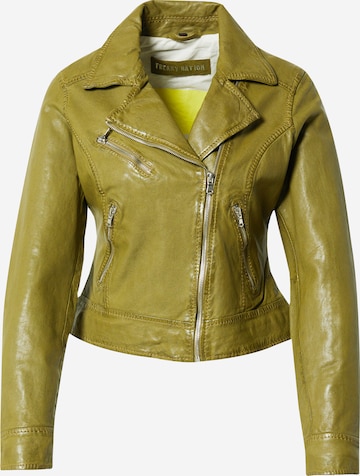 FREAKY NATION Between-Season Jacket 'My Spice' in Green: front