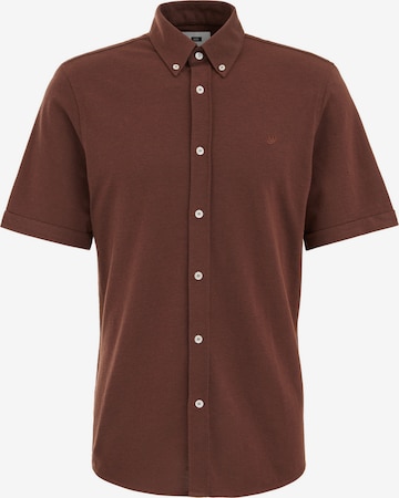 ruda WE Fashion Priglundantis modelis Marškiniai: priekis