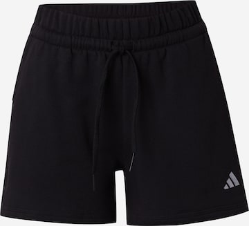 ADIDAS SPORTSWEARregular Sportske hlače - crna boja: prednji dio