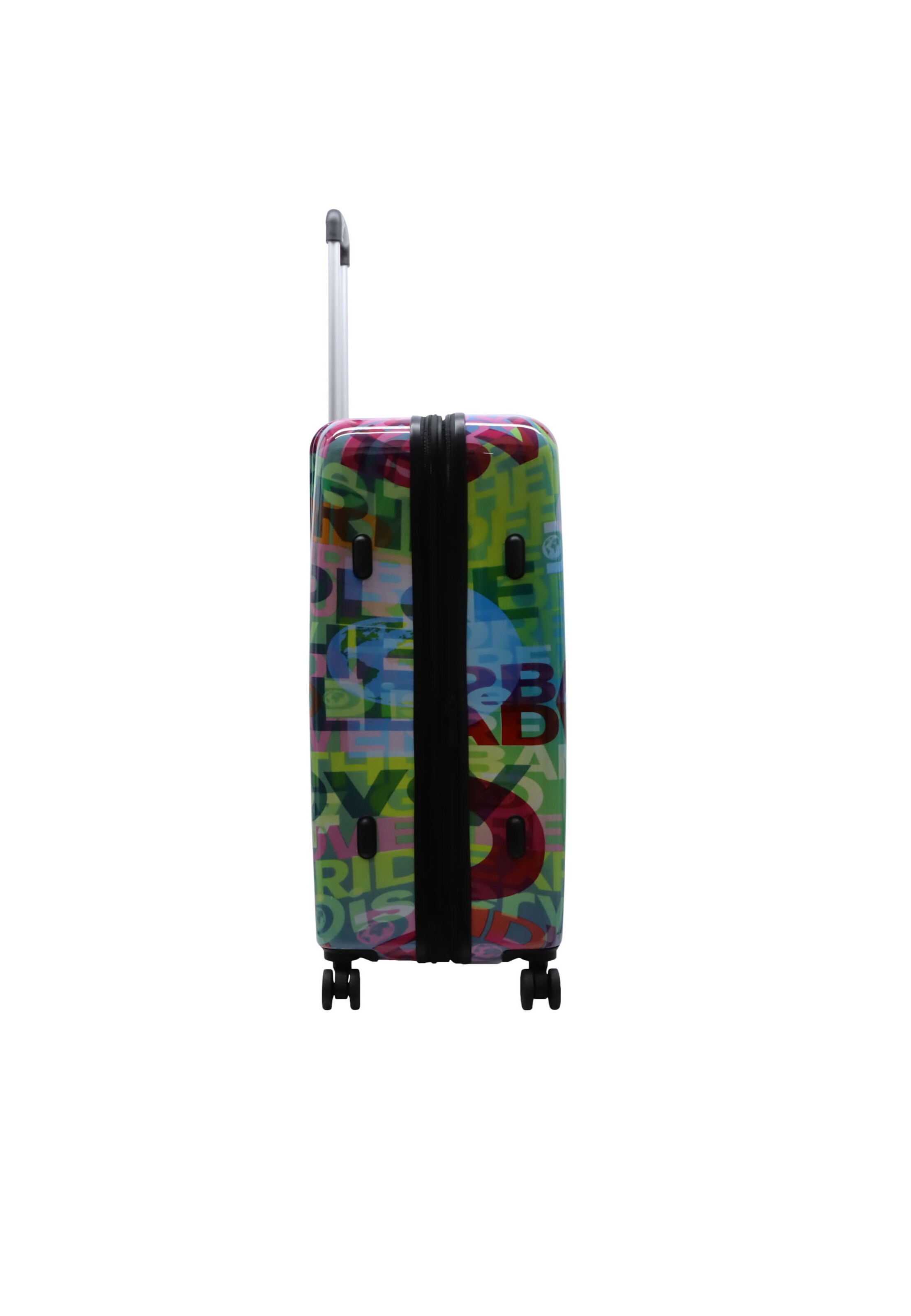 Discovery Suitcase 'EXPLORE THE WORLD' in Mixed colors