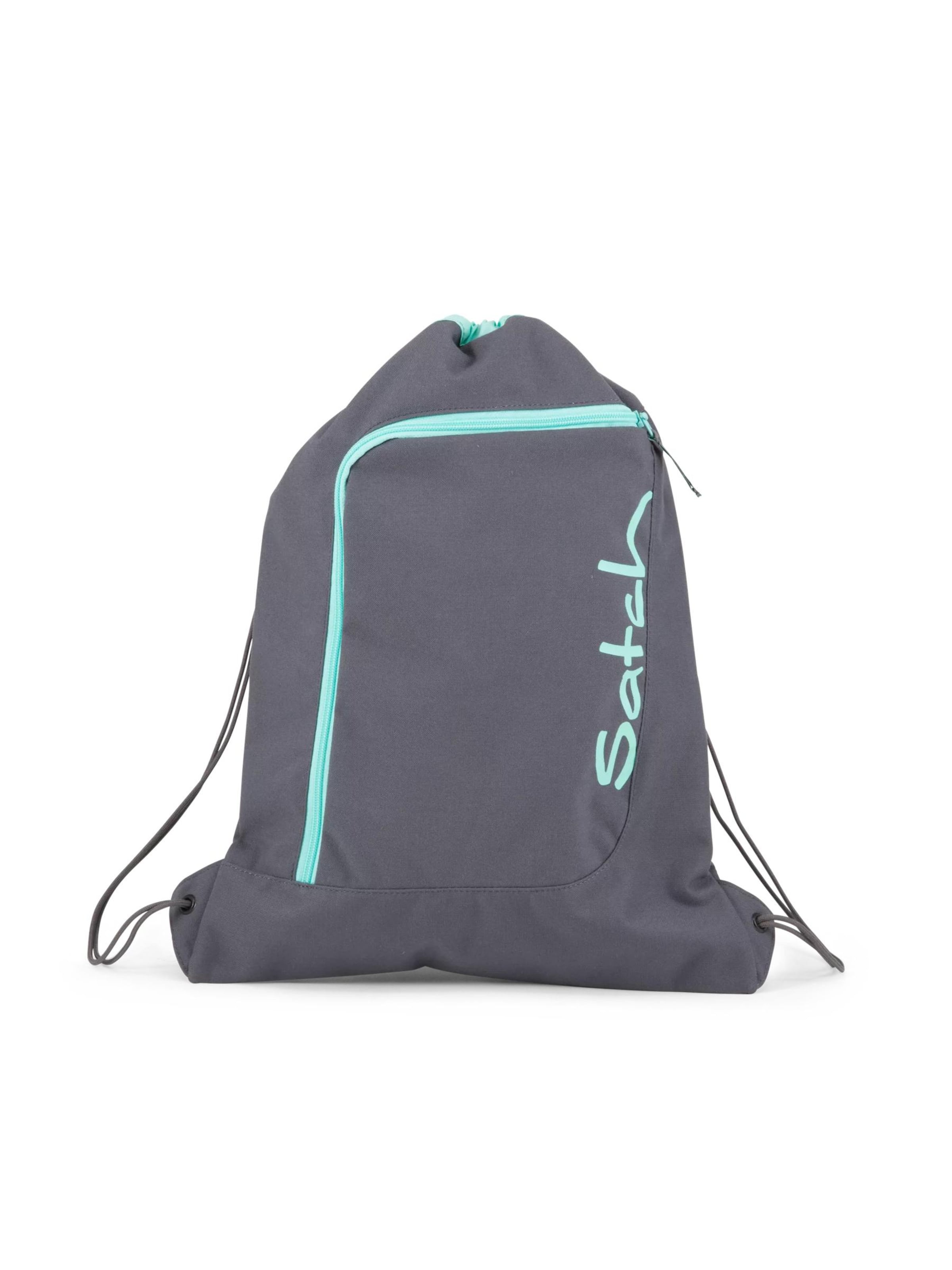 Satch Gym Bag 'Sportbeutel Sportbeutel' in Grey: front