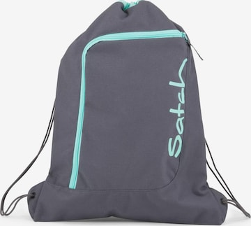 Satch Gym Bag 'Sportbeutel Sportbeutel' in Grey: front
