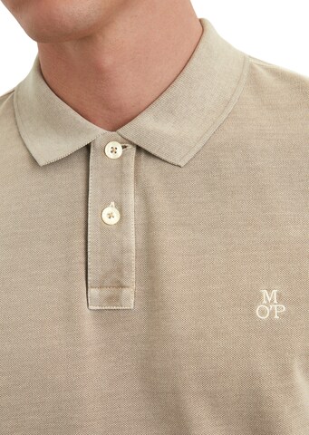 Marc O'Polo Poloshirt 'Piqué' in Braun