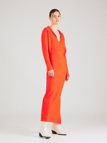 Robes en maille PATRIZIA PEPE en orange : devant