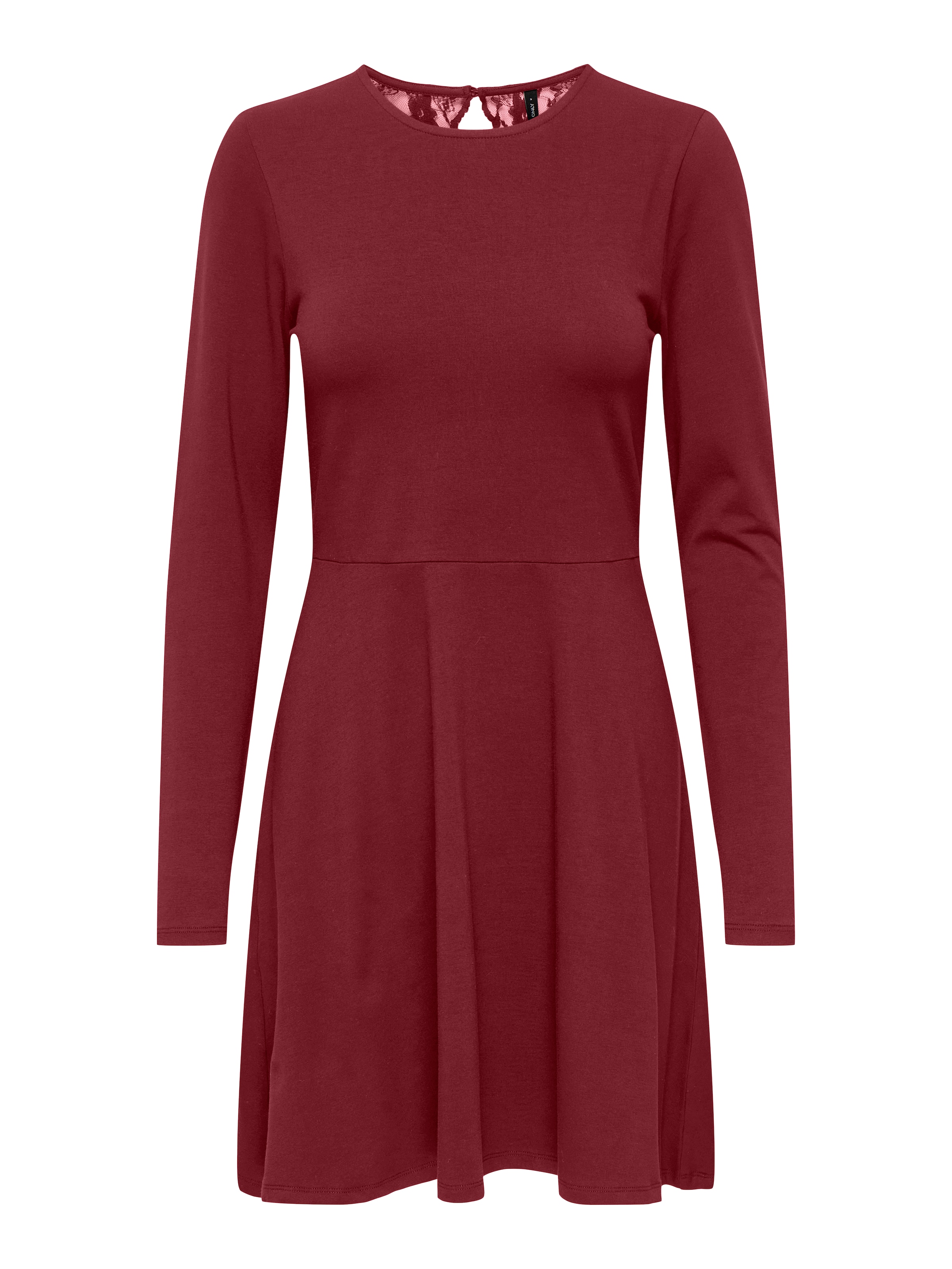 ONLY Рокля 'ONLTAXI' в червено: отпред