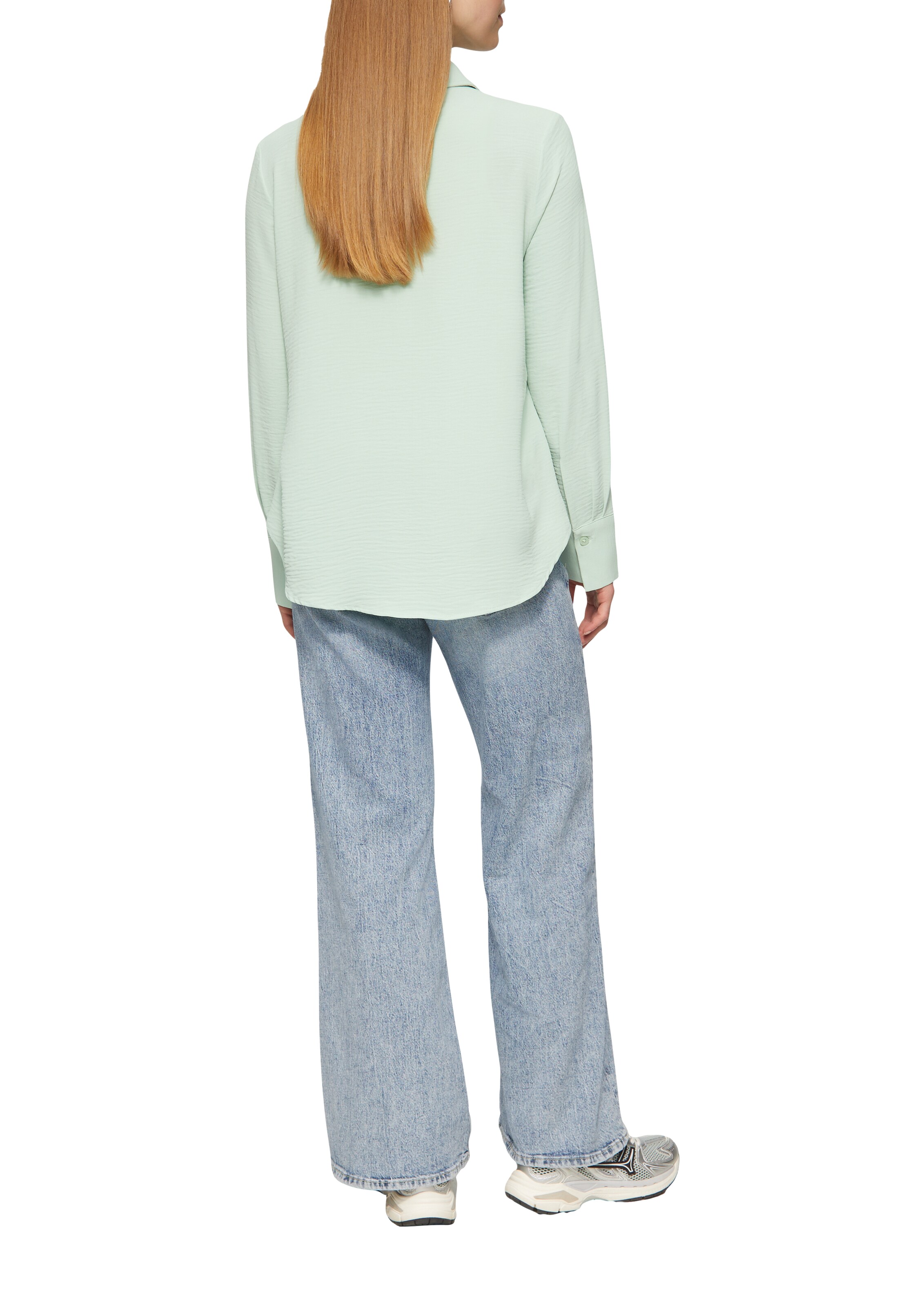 QS Блузка в Зеленый