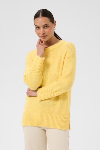 Kaffe - Jersey 'KACiona' en amarillo