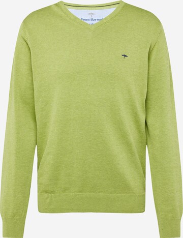 Pullover di FYNCH-HATTON in verde: frontale