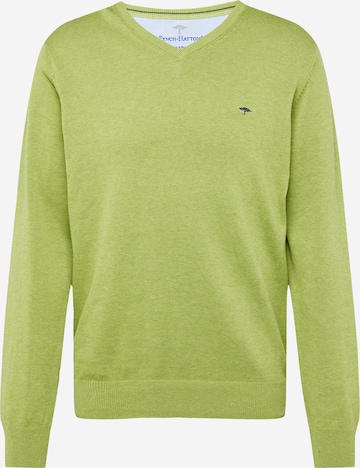 FYNCH-HATTON - Pullover em verde: frente