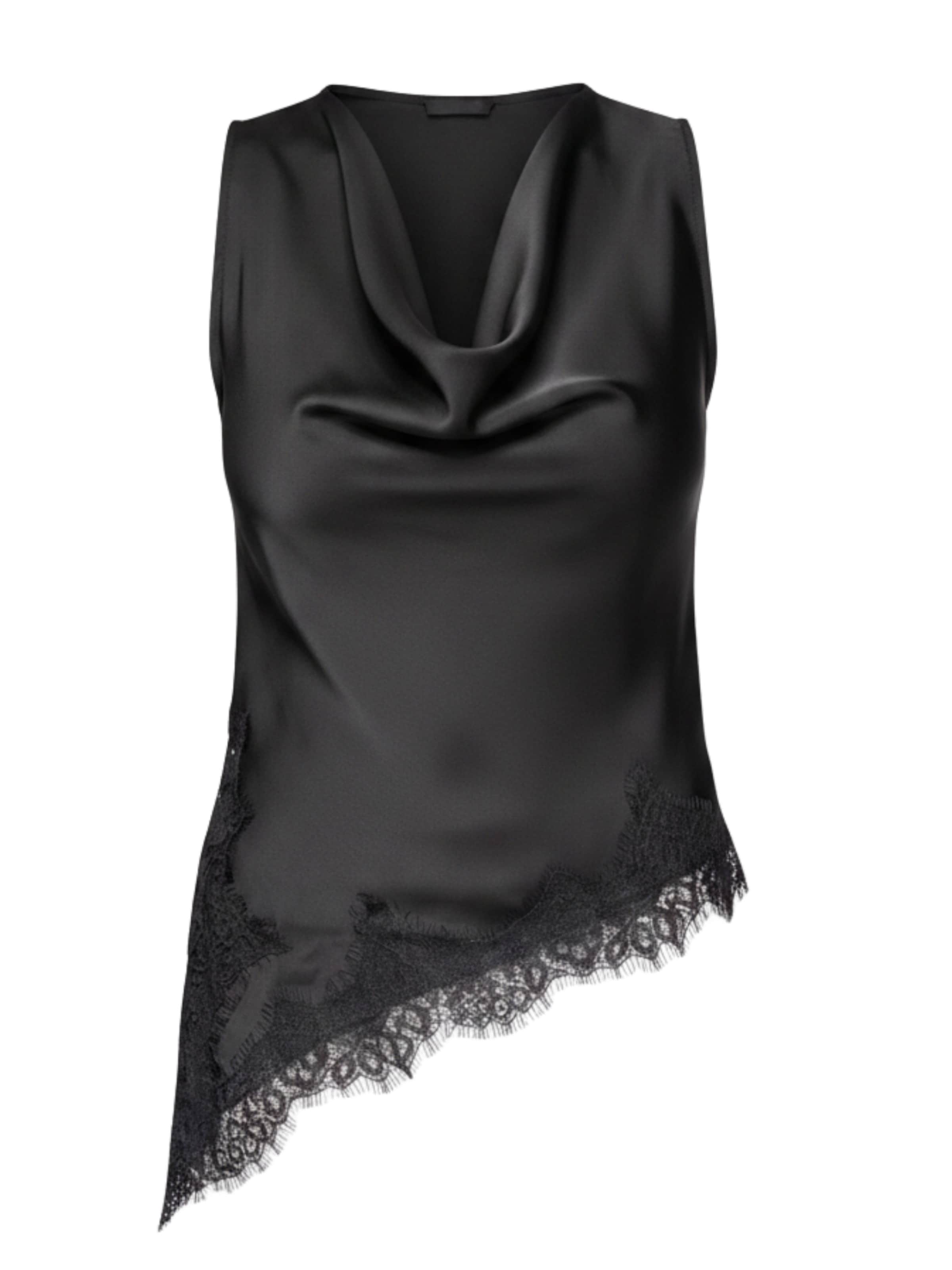 Ombre - Top en negro: frente
