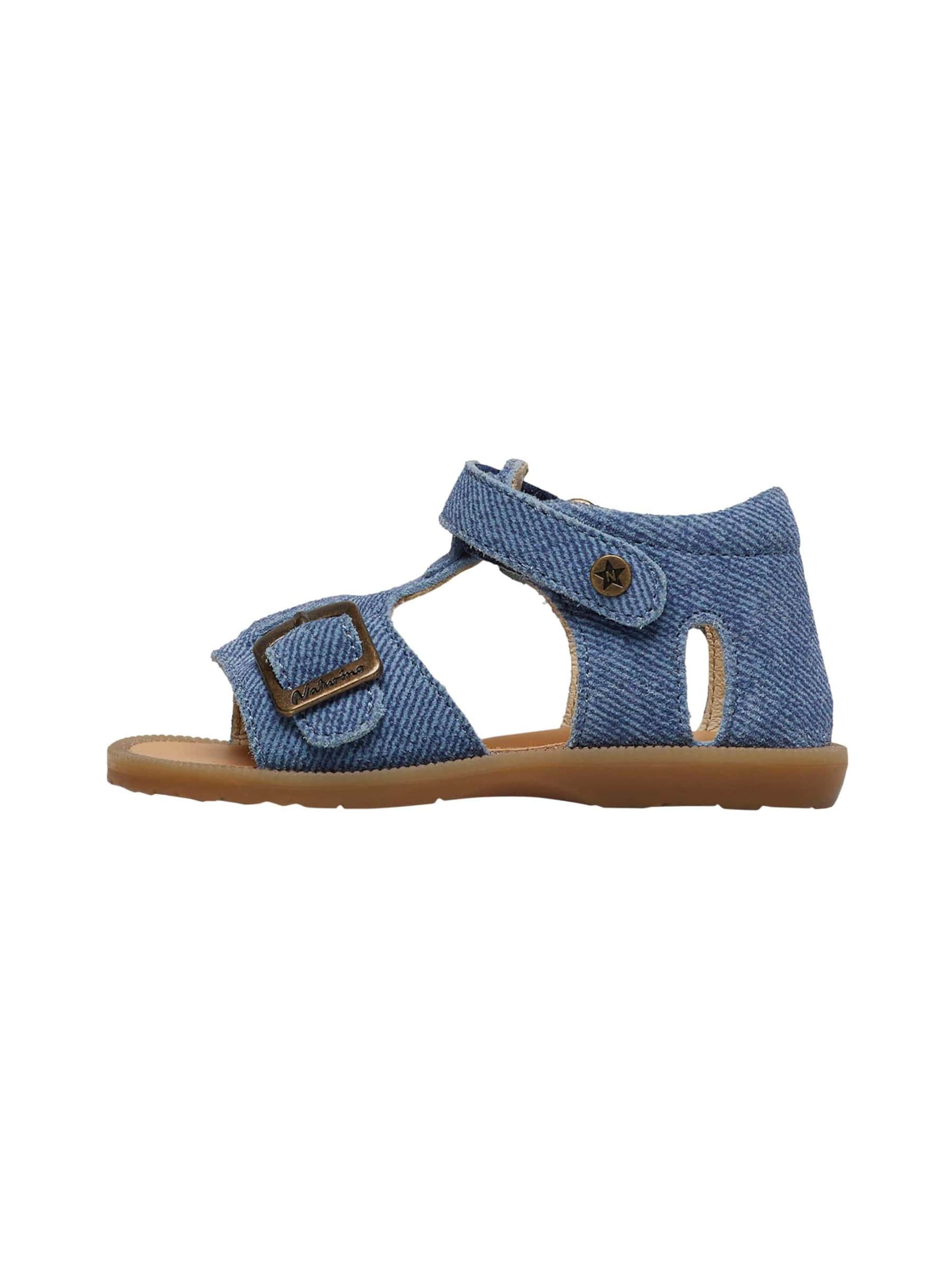 Chaussures ouvertes 'QUARZO' NATURINO en bleu : devant