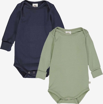 Müsli by GREEN COTTON Romper/bodysuit in Blue: front