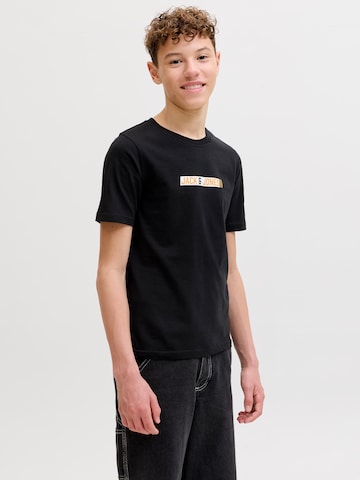 Jack & Jones JuniorMajica 'JJMUNK' - crna boja: prednji dio