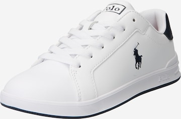 Polo Ralph Lauren Сникърси 'HERITAGE COURT II' в бяло: отпред