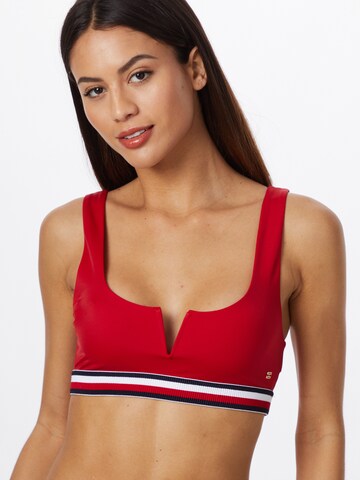 Bustieră Sutien de la Tommy Hilfiger Underwear pe roșu: față