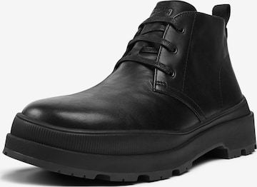 CAMPER Lace-Up Shoes 'Brutus Trek' in Black: front
