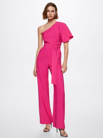 MANGO Jumpsuit 'Rosa' in Pink