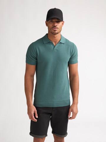 Petrol Industries Pullover 'Delfín' in Grün: Vorderseite