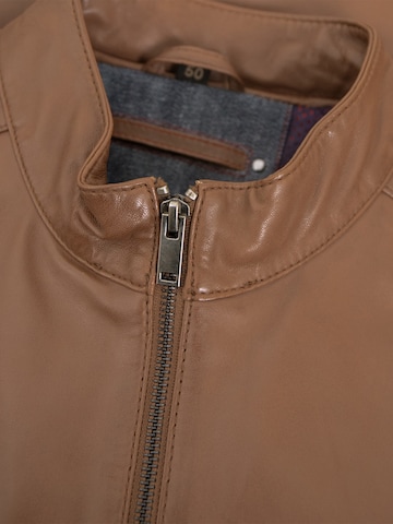 EXZ By Existenz Between-Season Jacket 'Bentley' in Brown