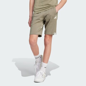Regular Pantalon de sport 'Jude Bellingham' ADIDAS PERFORMANCE en vert : devant