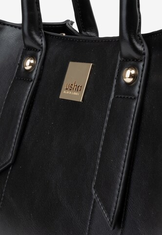 usha BLACK LABEL Handtas in Zwart