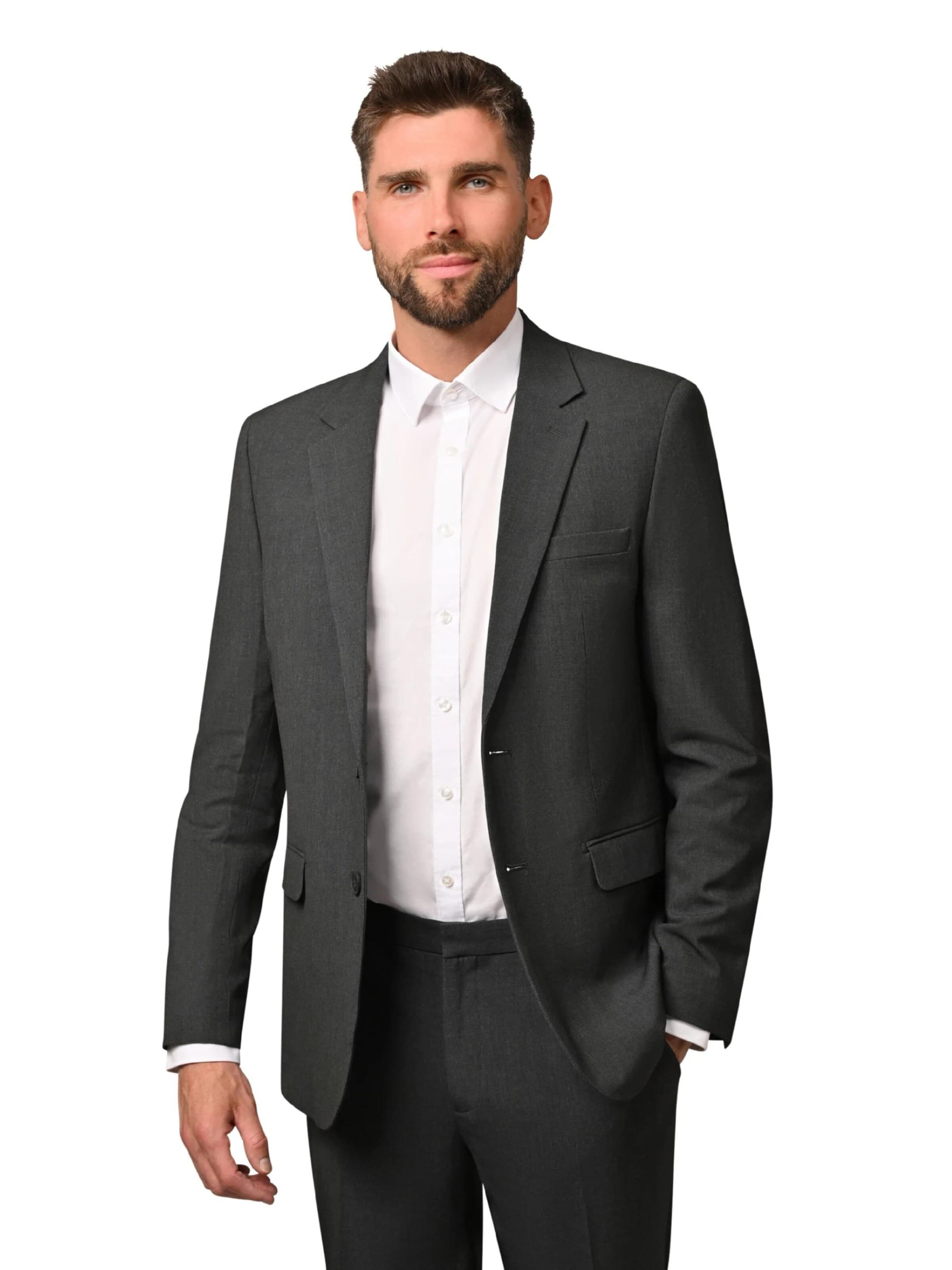 Hirschthal Suit vest in Grey