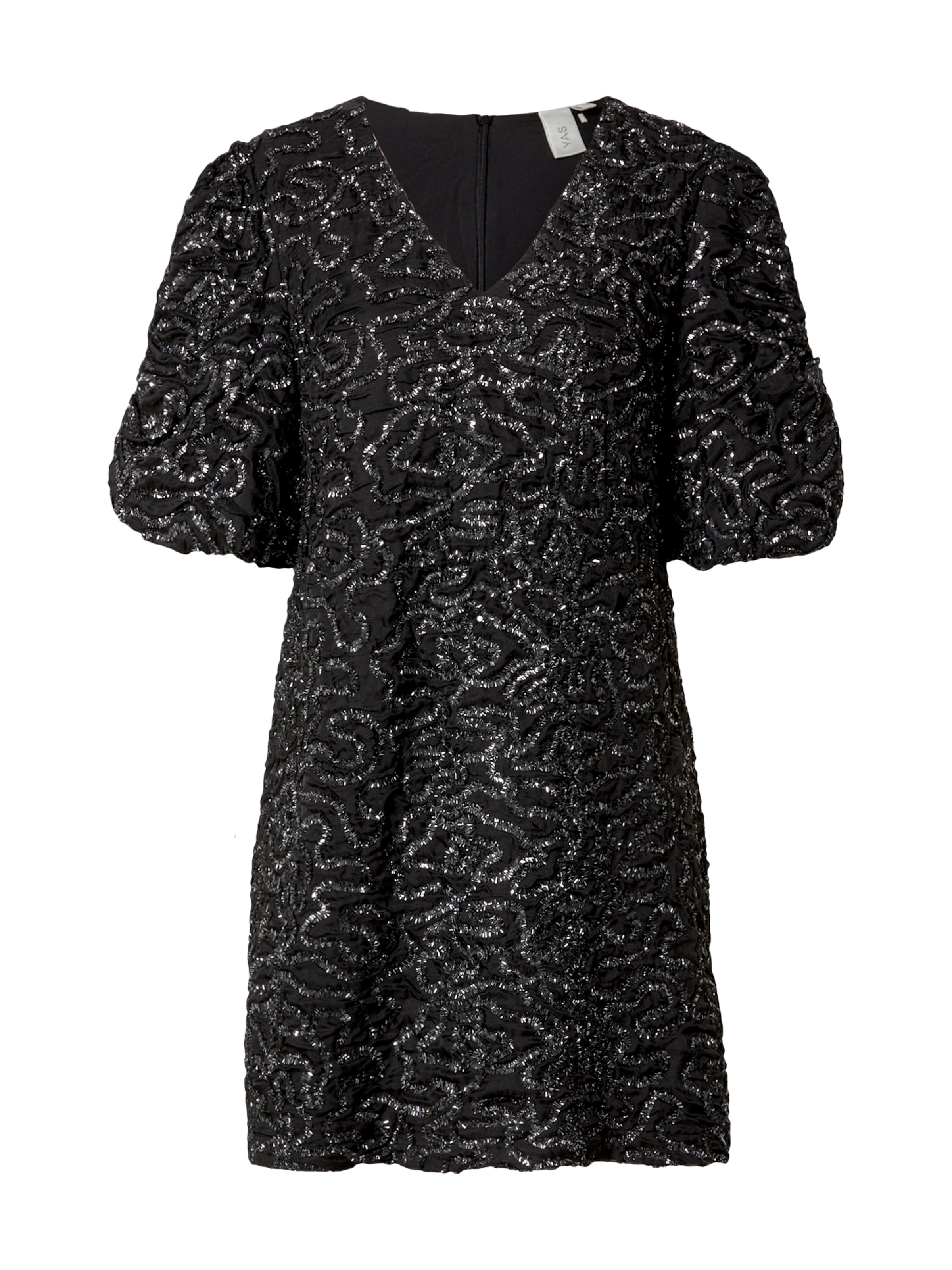 YAS Cocktailklänning 'YASVIMALA' i svart: framsida