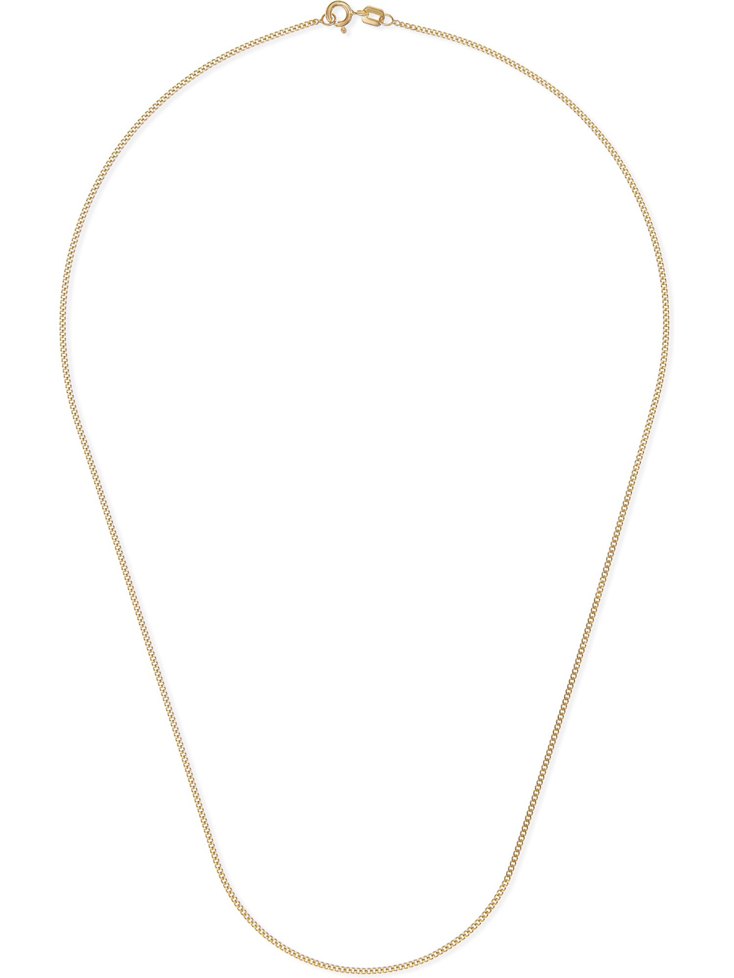 FAVS Necklace in Gold: front