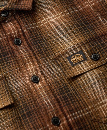 Veste mi-saison 'Miller' Superdry en marron