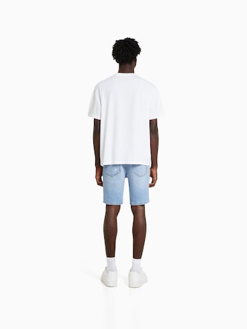 Regular Jean Bershka en bleu