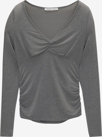 Pull&Bear Tričko - Modrá: predná strana