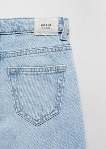 MANGO KIDS Wide leg Jeans i blå