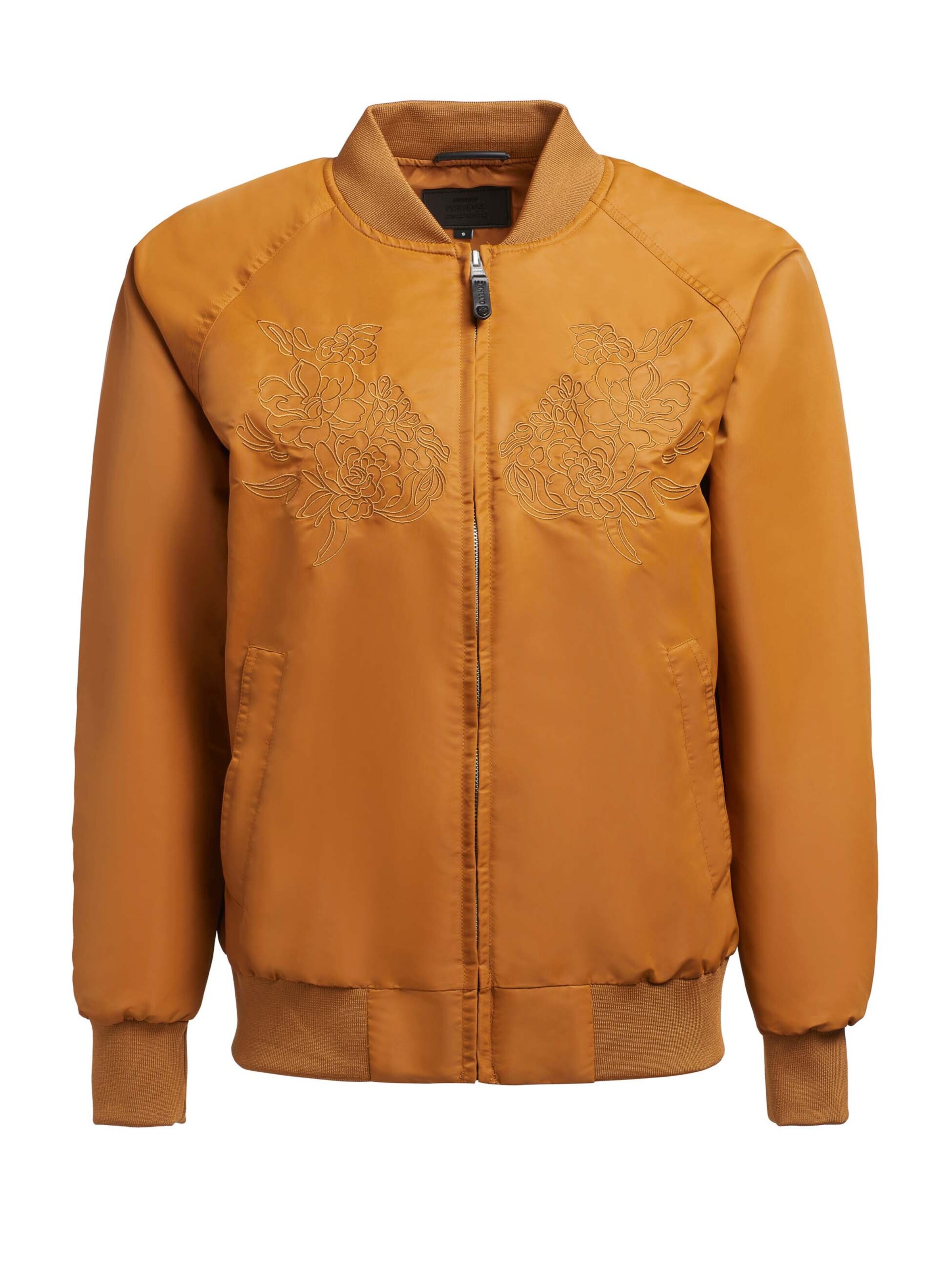 Giacca di mezza stagione 'Ohana' di khujo in marrone: frontale